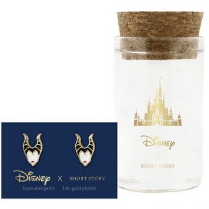 Maleficent Face earrings