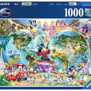 Ravensburger world map puzzle