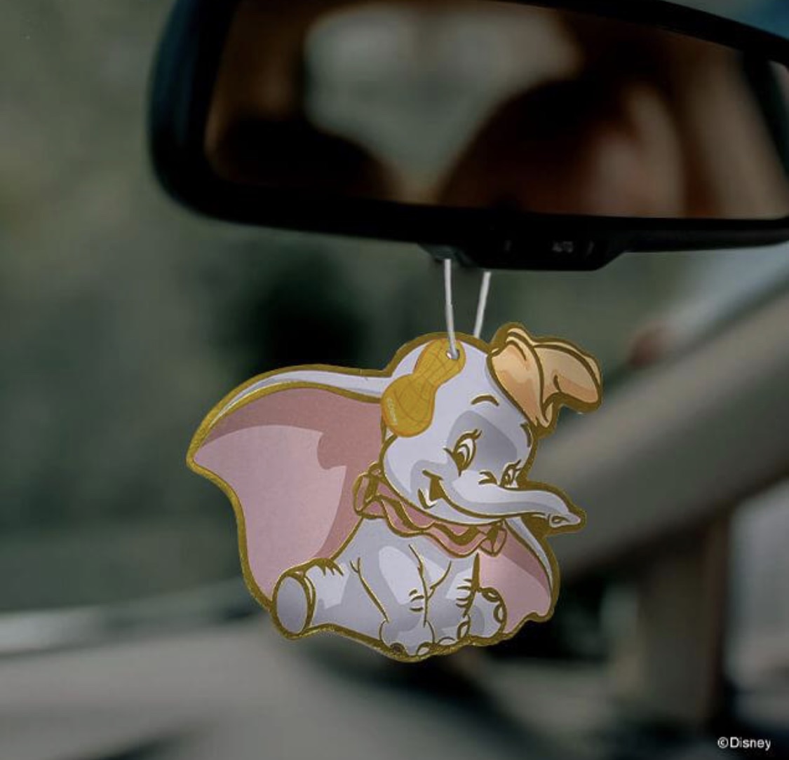 Dumbo air freshner In car dark